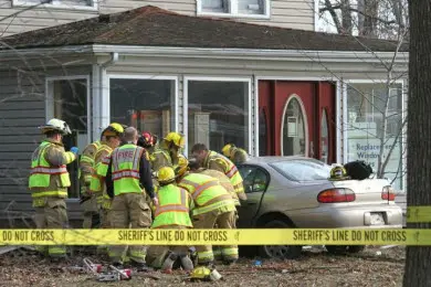 Fire damage restoration
