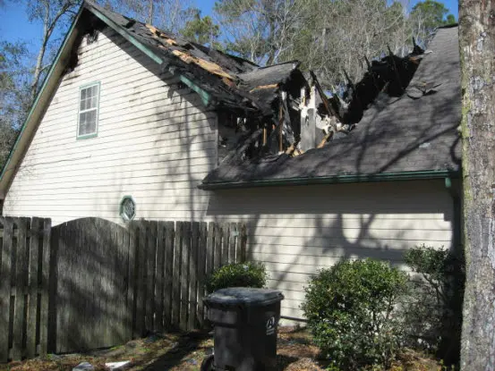 Roof damage restoration